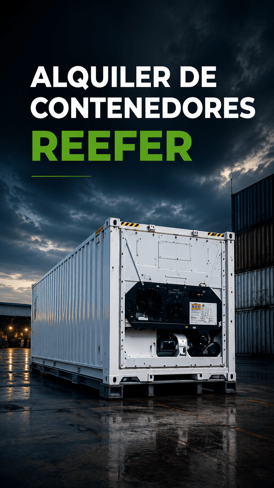 Alquiler de contenedores reefer ARMAR